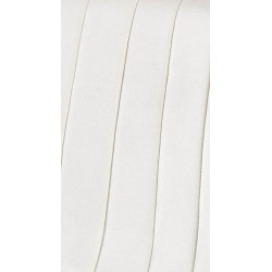 Chaise en velours Dijon blanc crème