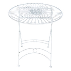 Table Tegal blanche antique