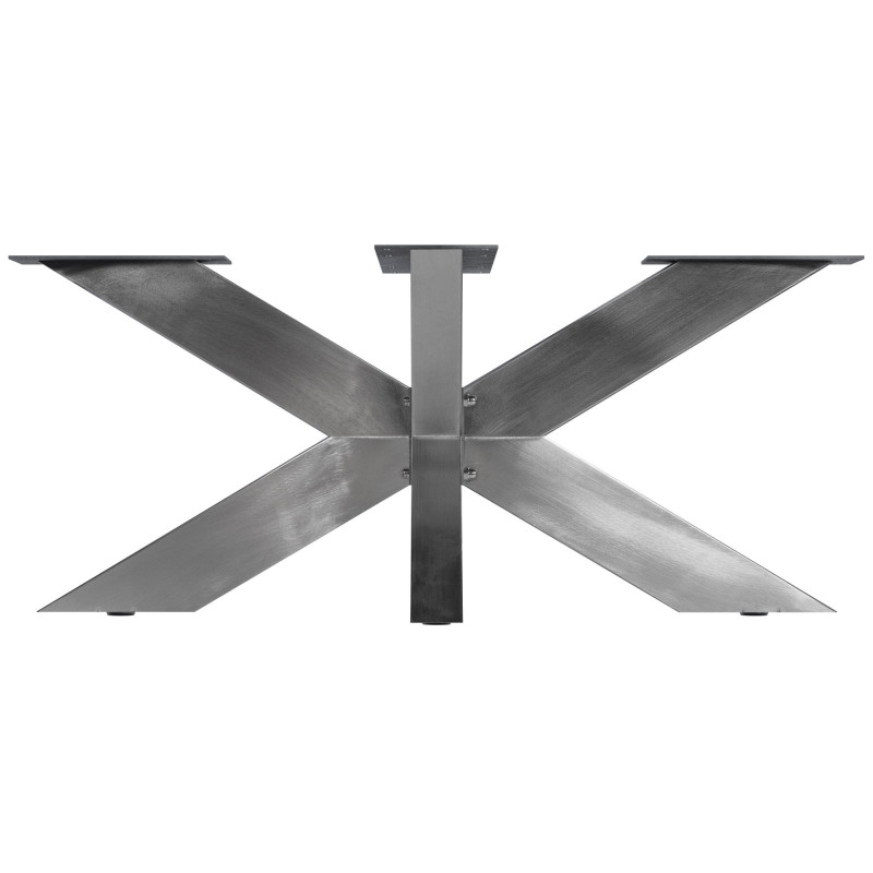 Piedi da tavolo Duncan L98xP58xH43 cm in acciaio inossidabile