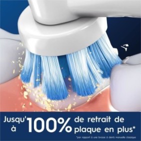 Brossette ORAL-B - 80731331 - pour brosse a dent Èlectrique