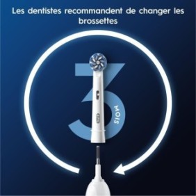 Brossette ORAL-B - 80731331 - pour brosse a dent Èlectrique