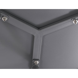 Table basse Minot, gris foncé