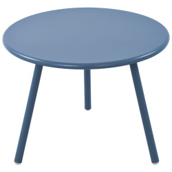 Table basse Minot, bleue