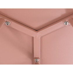 Mesa de centro Minot, rosa