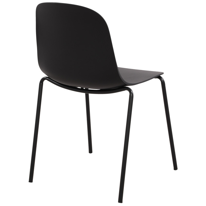 Chaise Hardin noire