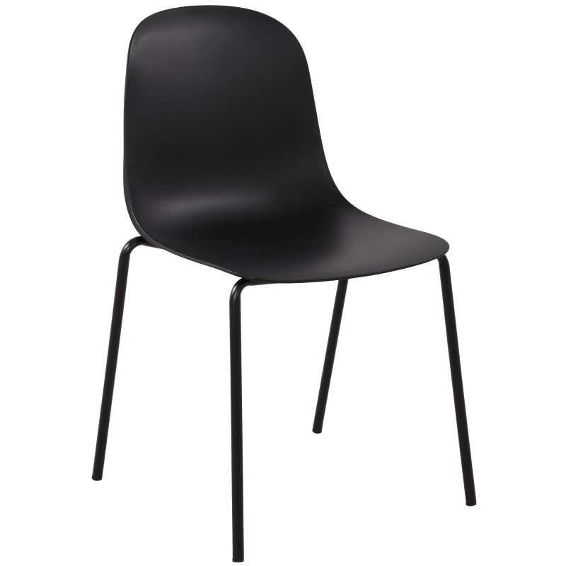 Chaise Hardin noire