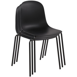 Chaise Hardin noire