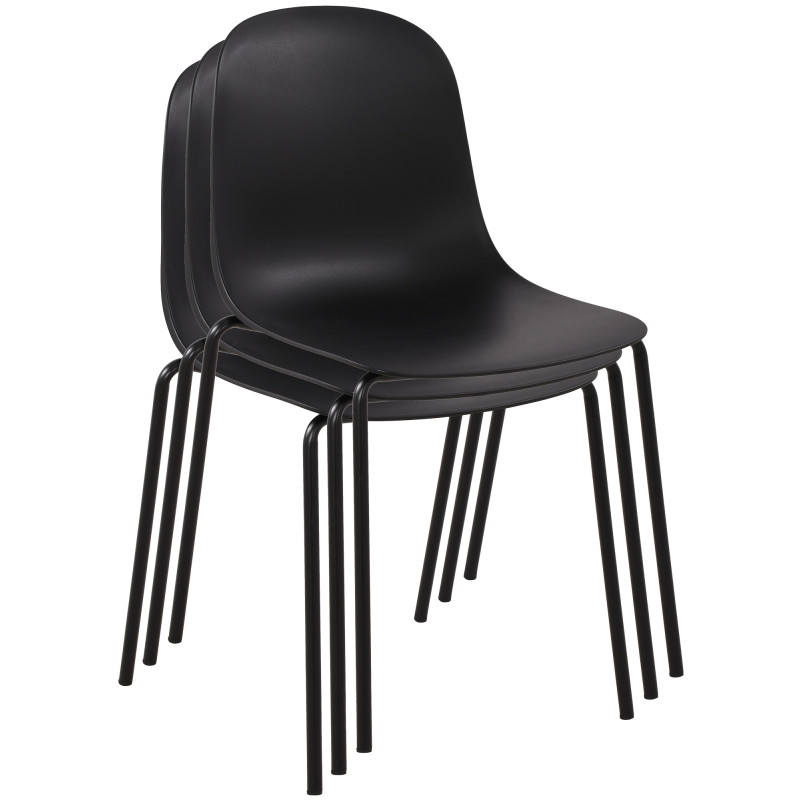 Chaise Hardin noire
