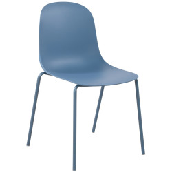 Chaise Hardin bleue