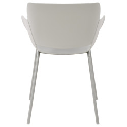 Chaise Alpena gris clair