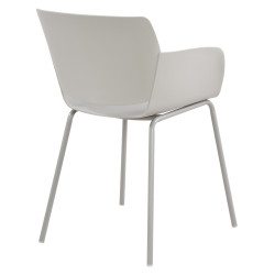 Chaise Alpena gris clair