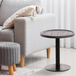 Mesa de apoio Aspen M, cinzenta