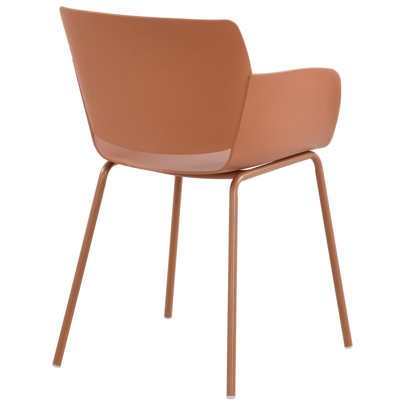 Chaise Alpena en terre cuite