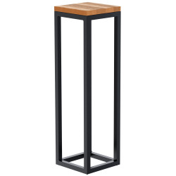 Mesa de apoio Manteo 20x20x70 cm carvalho