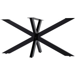 Pies de mesa Hardwick 150 x 78 x 71 cm negros