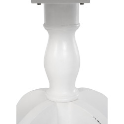 Tavolo da pranzo Roswell 90 cm naturale/bianco