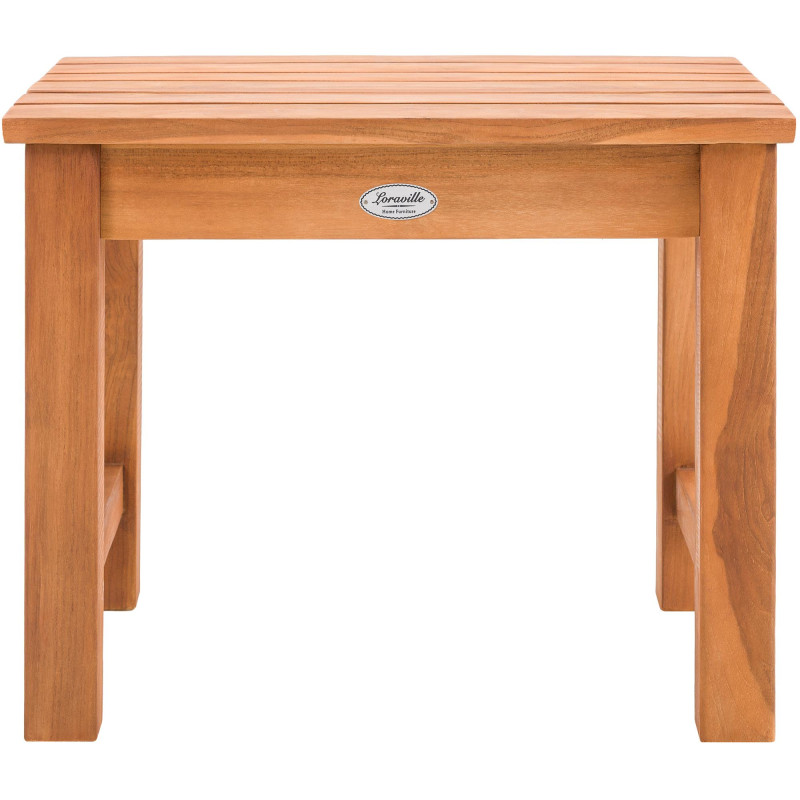 Mesa de apoio em teca Frankton