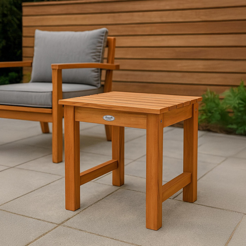 Table d'appoint en teck Frankton