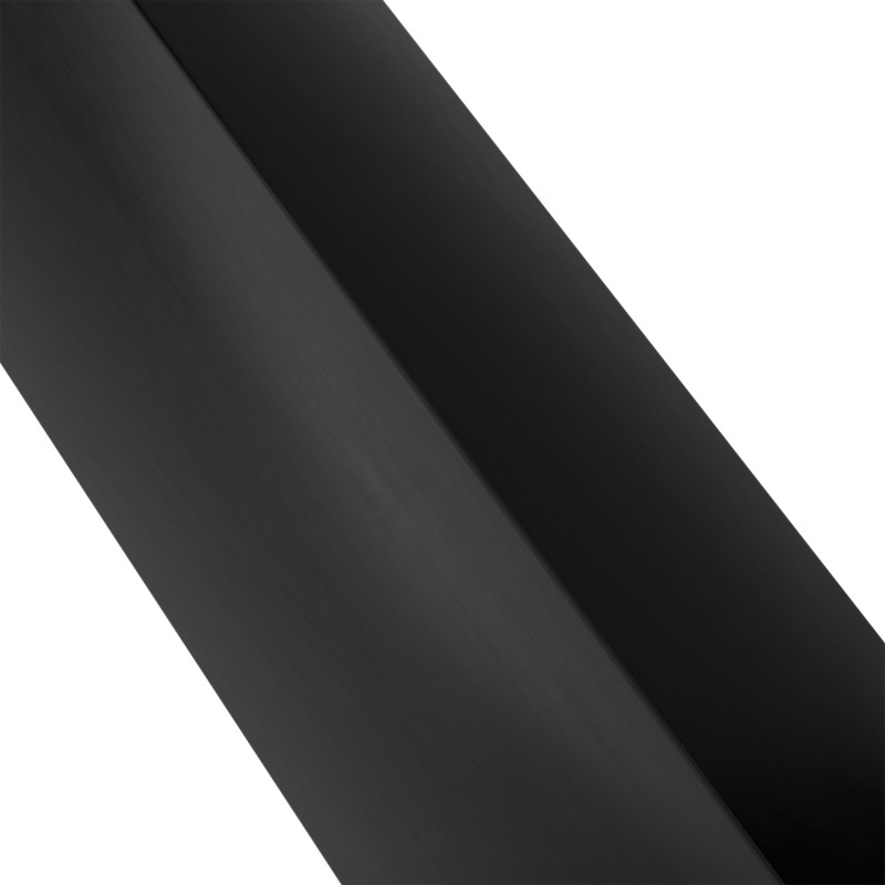 Piedi da tavolo Hardwick 85x85x71 cm nero industriale