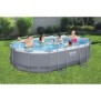 Kit Piscine hors sol tubulaire BESTWAY - Power Steel™- 488 x 305 x 107 cm - Ovale (Livrée avec une échelle, une bвche, un épurat