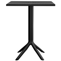 Table Nuvela 60x60 cm noire