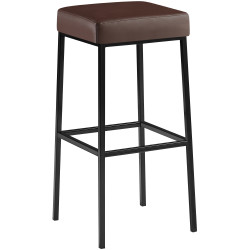 Tabouret de bar Montréal B85 marrom