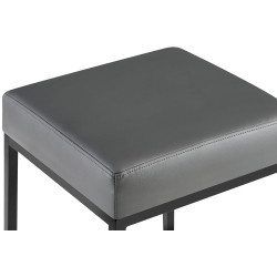 Sgabello da bar grigio Montreal B85