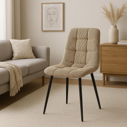 Antibes Cord taupe jangela-aulkia

