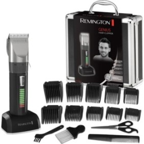 Remington HC5810 Coffret Cheveux, Tondeuse Cheveux Homme,Lames Auto-Aff˚tÈes Advanced Ceramic, Moteur Pro Puissant