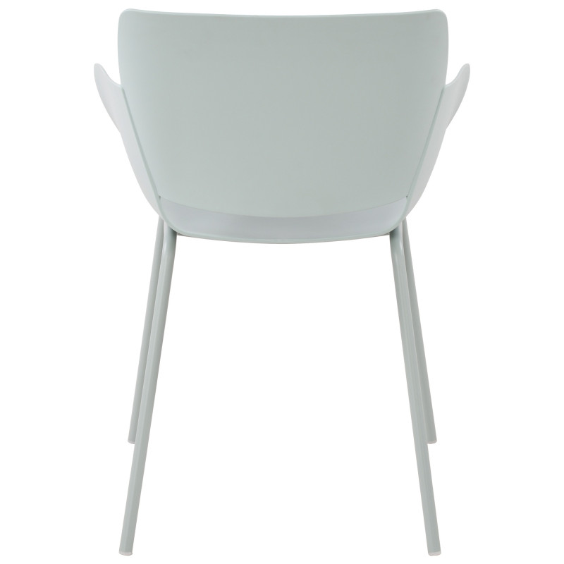 Lot de 2 chaises Alpena turquoise

