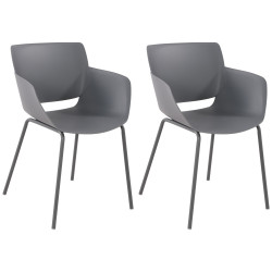 Lot de 2 chaises Alpena en...