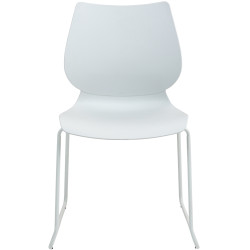 Set di 2 sedie Houma bianche
