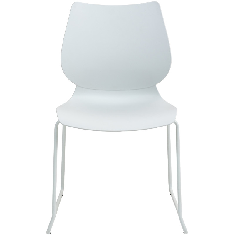 Set di 2 sedie Houma bianche
