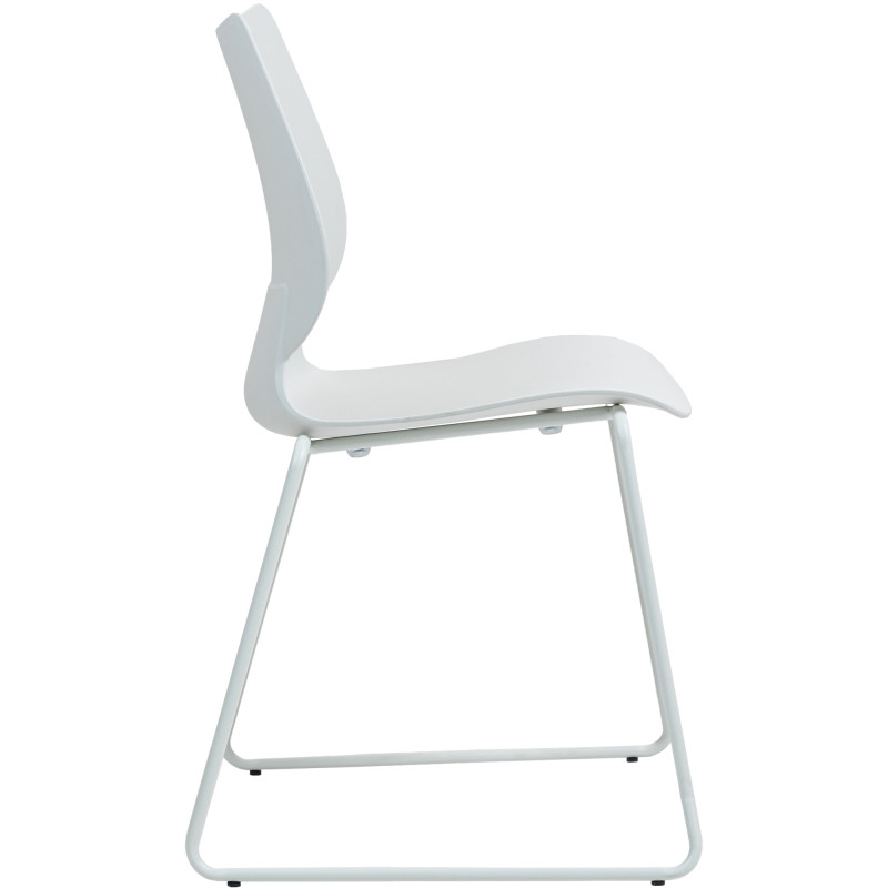 Set di 2 sedie Houma bianche
