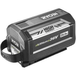 1 batterie lithium+ 36V - 6,0 Ah High Energy RYOBI MAXPOWER - gestion individuelle de charge/dÈcharge des cellules / Ènergie rÈg