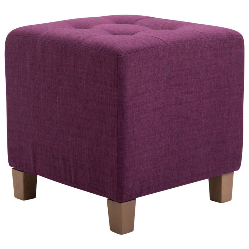 Set di 2 sgabelli Pharaon, viola chiaro anticato
