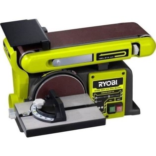 Ponceuse a bande et a disque stationnaire RYOBI 370W RBDS4601G