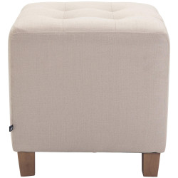 Pouf Pharaon, crème clair antique