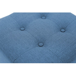 Pouf Pharaon, bleu clair antique