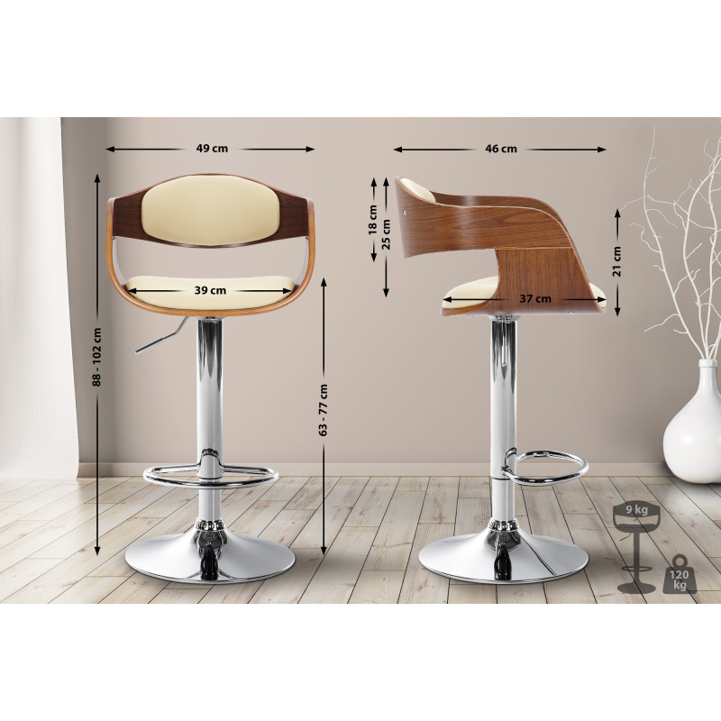 Tabouret de bar Kingston C