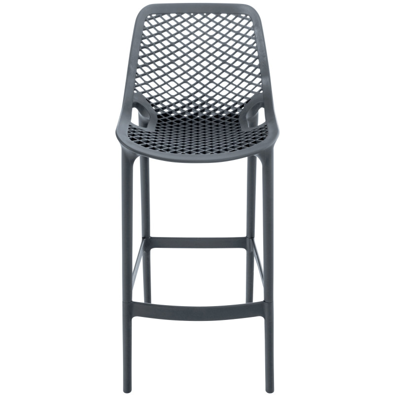Tabouret de bar Air cinza fosco