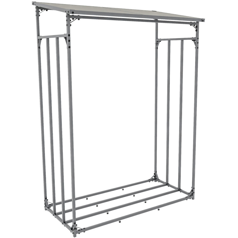 Abri para leña Ruston Aluminio L antracita
