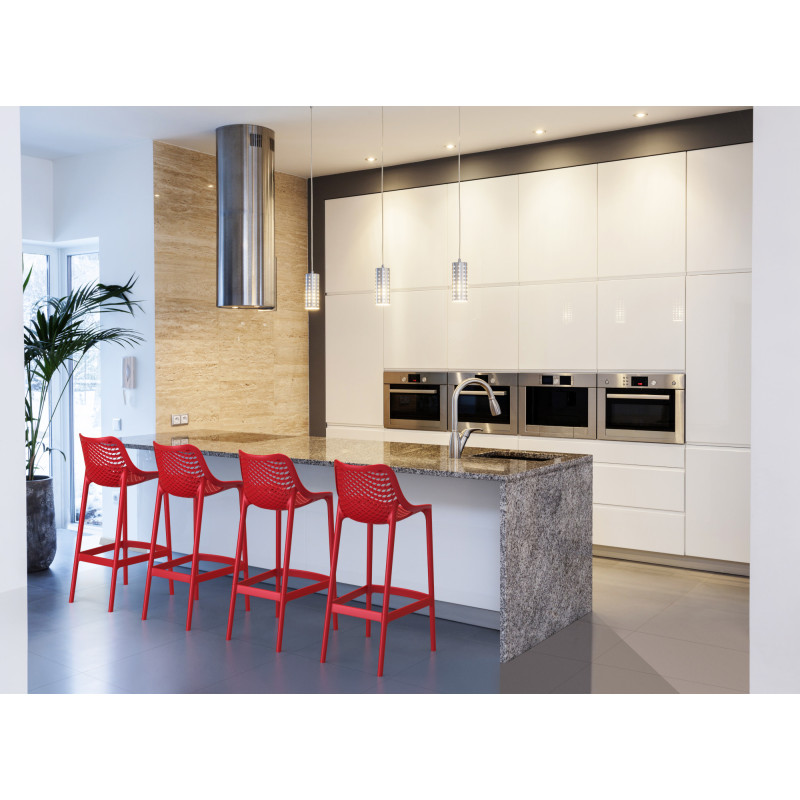 Tabouret de bar Air rouge