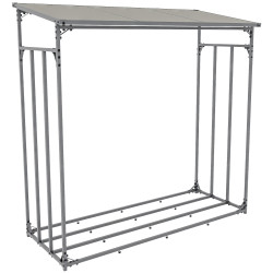 Abri à bois Ruston Metal XL anthracite
