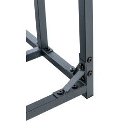 Abri à bois Ruston Metal XL anthracite
