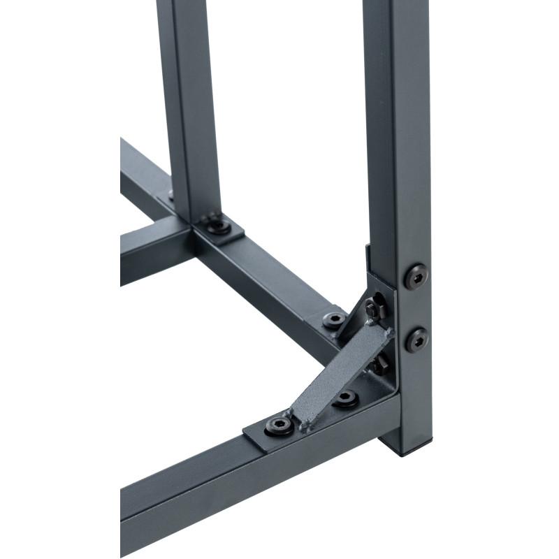 Abri à bois Ruston Metal XL anthracite
