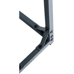 Abri à bois + bâche Ruston Metal XL anthracite
