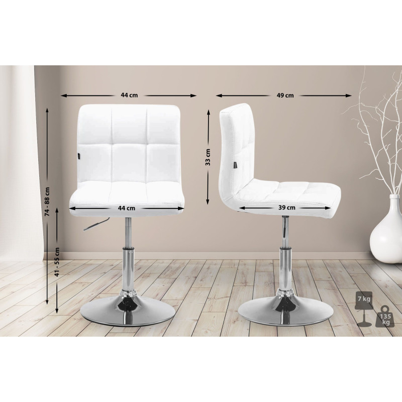 Fauteuil Palma V2 blanche