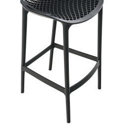 Tabouret de bar Air noir