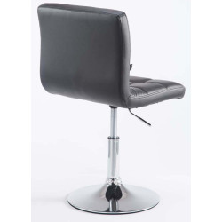 Lot de 2 fauteuils Palma V2 simili cuir noir